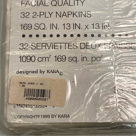 Party House Vintage Christmas Holiday Napkins 3 Packs of 32 2-Ply Napkins Holly - Picture 6 of 9